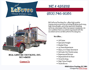 Bill LeFevre Trucking